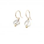 Oorhangers Tulpjes vanNienke,  zilver en goud